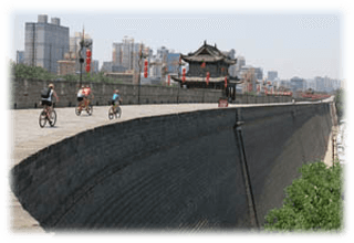 Stadsmuren i Xian - Xian City Wall